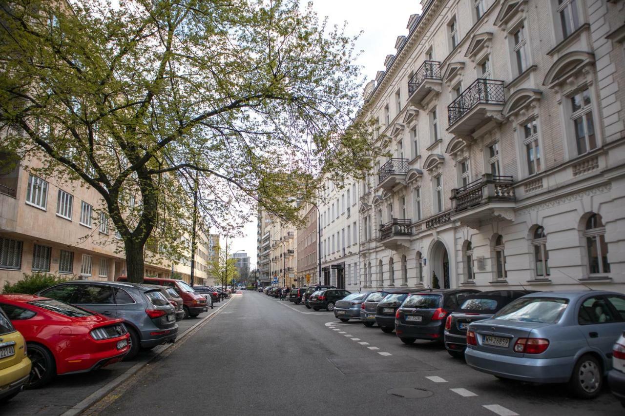 Warszawa, Centrum, Wiejska 15, Kamienica Varsóvia Exterior foto