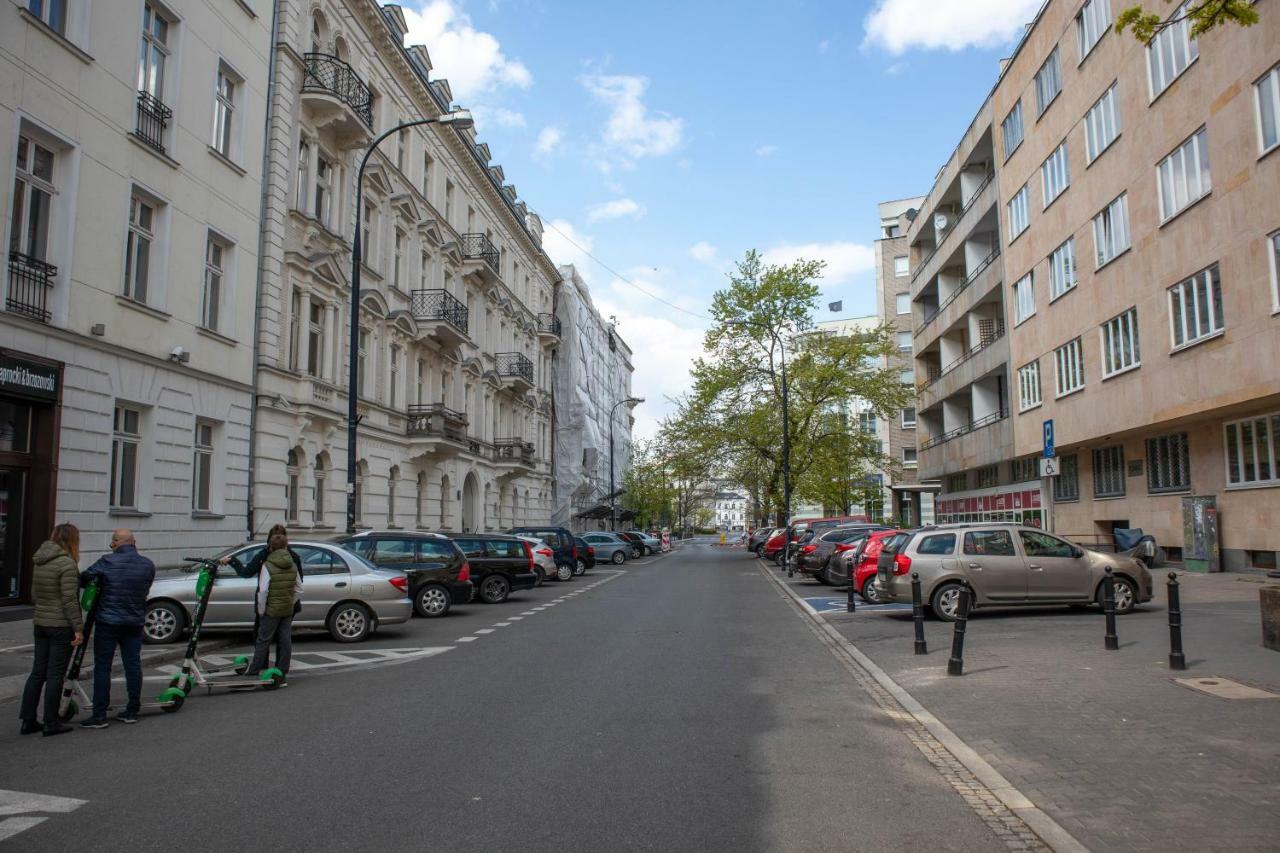 Warszawa, Centrum, Wiejska 15, Kamienica Varsóvia Exterior foto